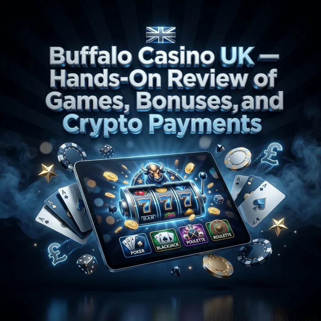 Buffalo Casino UK — Hands-On Review of Games, Bonuses, and Crypto Payments